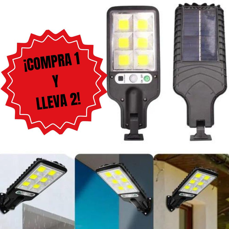 ¡COMPRA 1 Y LLEVA 2! Lámpara De Inducción Solar Con Sensor De Movimiento – ILUMINA TU ESPACIO Y AHORRA MÁS