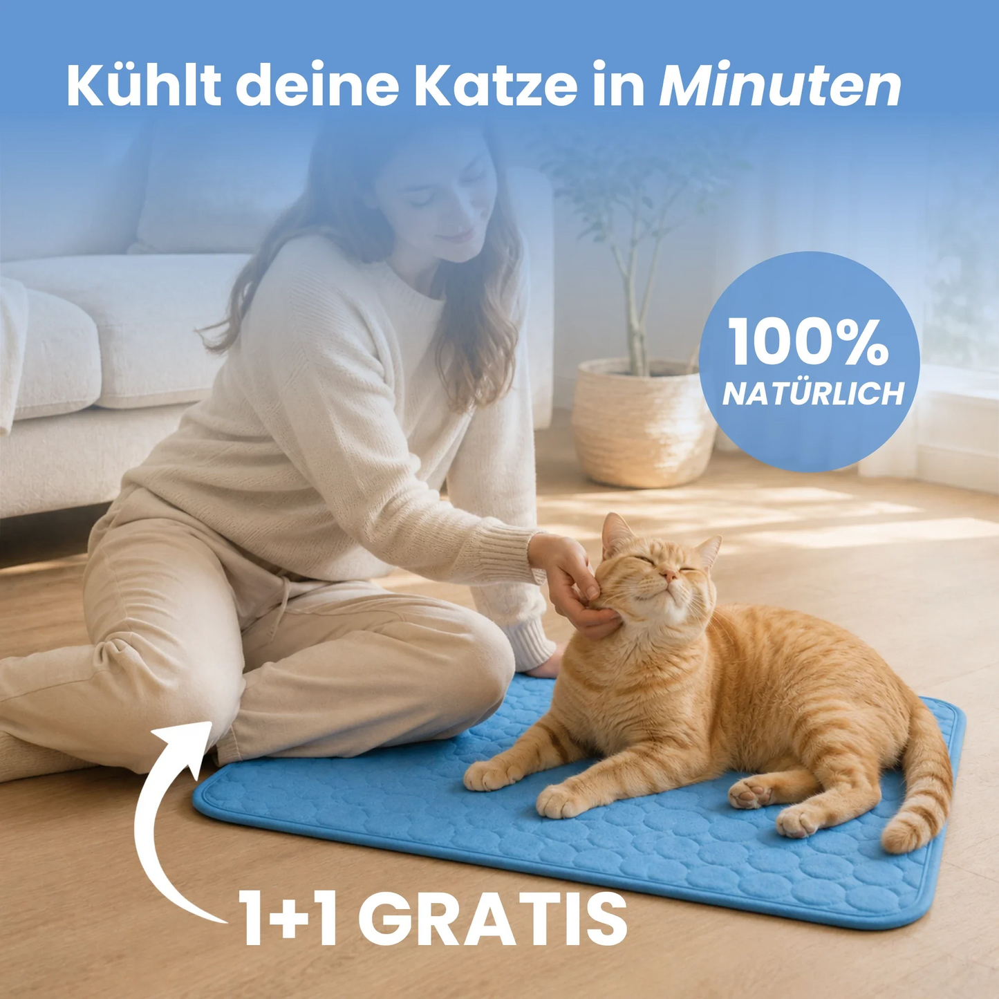 PfotenHerz Kühlmatte (2 für 1)
