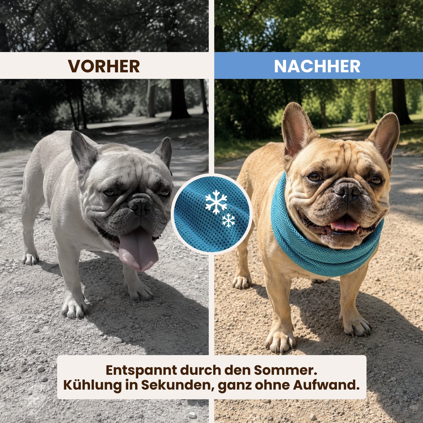 PfotenHerz Kühlhalstuch