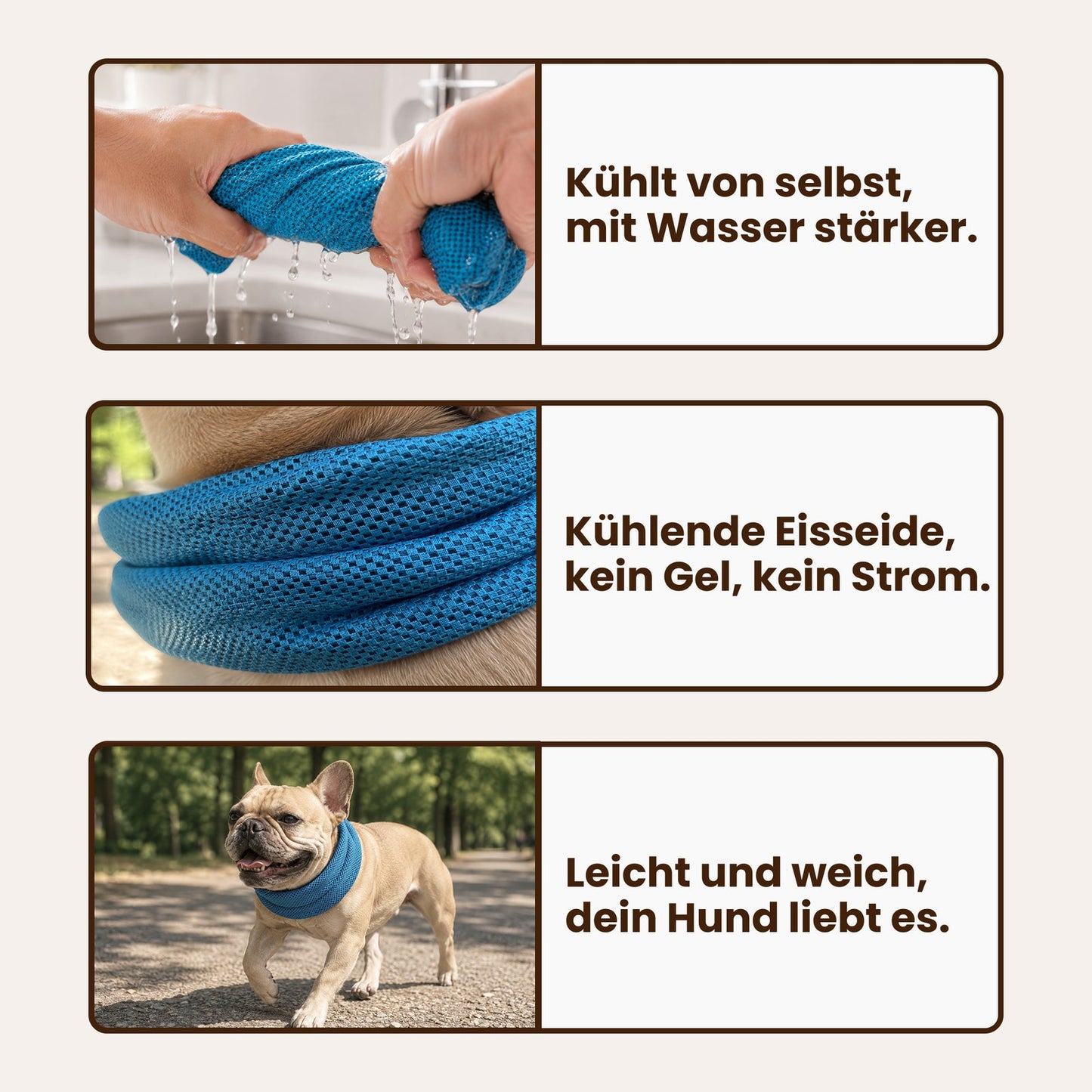 PfotenHerz Kühlhalstuch