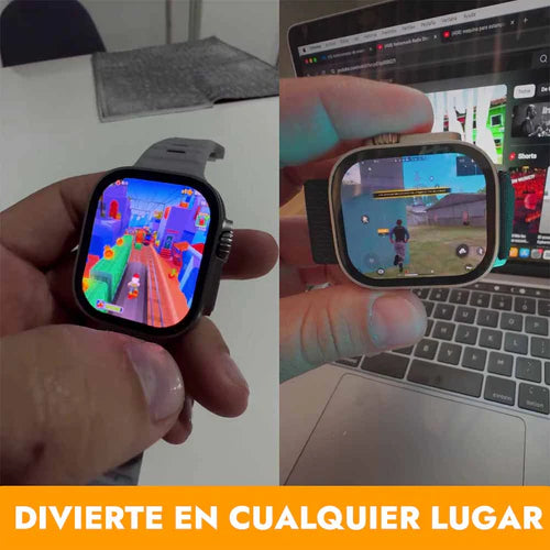 [2 REGALOS INCLUSOS] SmartWatch + AirPods (GRATIS) + 10 Pulseras (GRATIS)